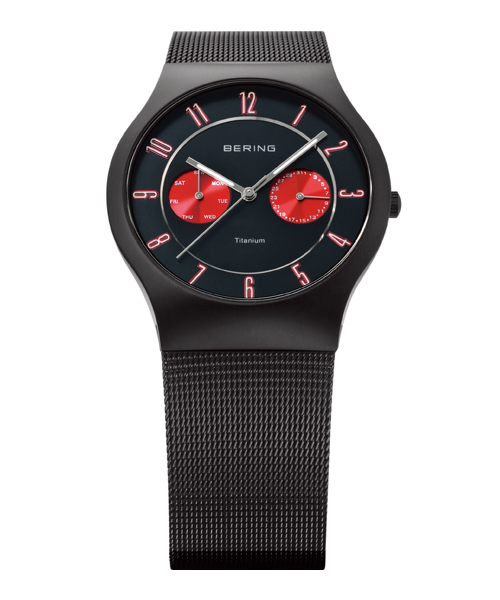 BERING腕時計 ベーリングリストウォッチ メンズ Sapphire Glass Titanium 11939-229/腕時計 インテリア