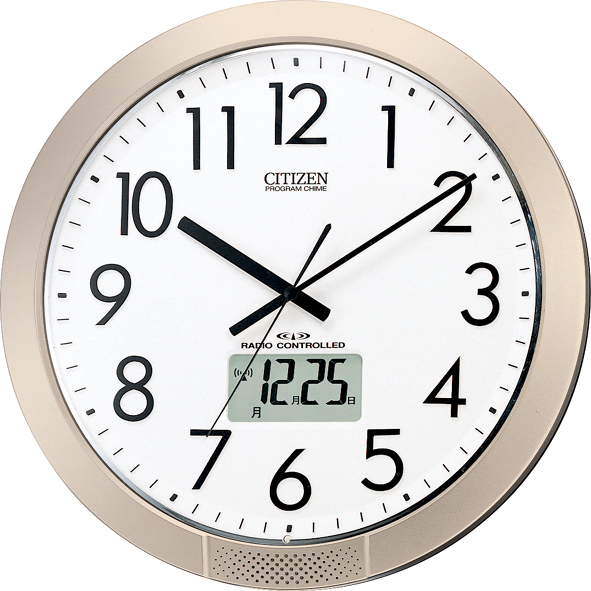 チャイムを鳴らす時間をプログラム管理 電波掛け時計 ネムリーナpc 4fn402 019 シチズン時計 時計 掛け時計 インテリア雑貨の通販店cecicela セシセラ