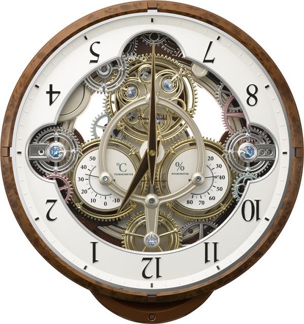 からくり時計スモールワールド シーカー 4MN515RH23 リズム時計/時計
