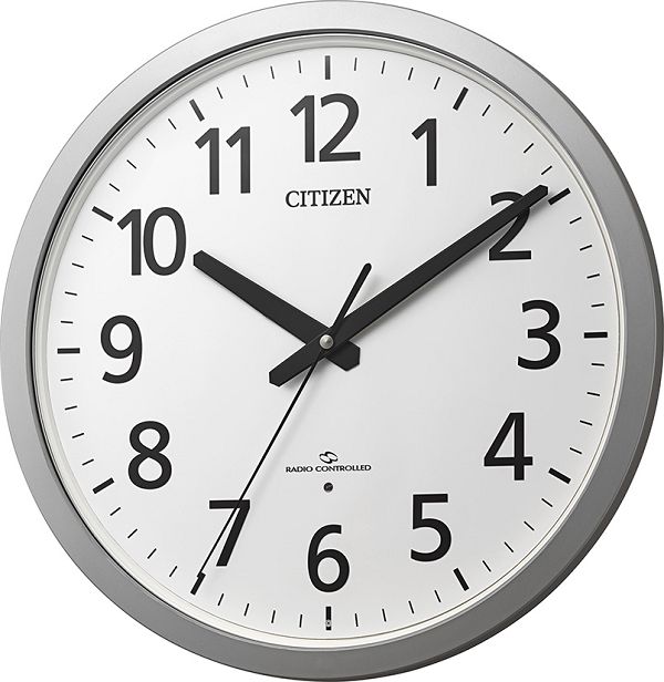 掛け時計 ユニバーサルデザインフォント 見やすい 電波掛け時計 オフィス スリーウェイブm855 4my855 019 シチズン時計 時計 掛け時計 インテリア雑貨の通販店cecicela セシセラ
