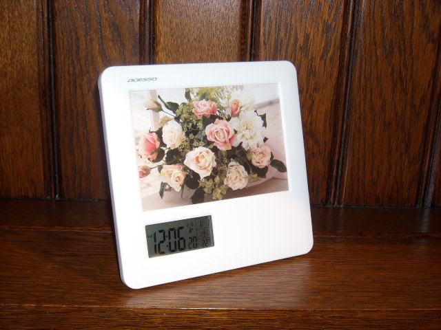 オリジナル音声を録音し アラーム時計を作ります レコーダーフォトフレームアラーム電波時計 目覚まし時計 インテリア雑貨の通販店cecicela セシセラ