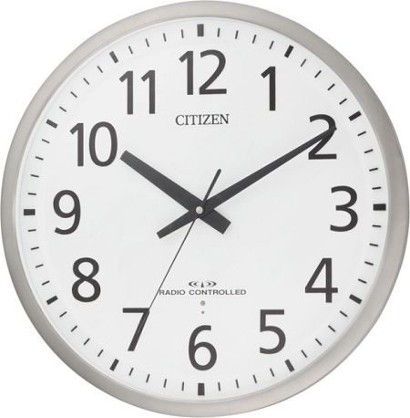 ユニバーサルデザインフォントで見やすい 電波掛け時計 スペイシーm465 8my465 019 シチズン時計 時計 掛け時計 インテリア雑貨の通販店cecicela セシセラ