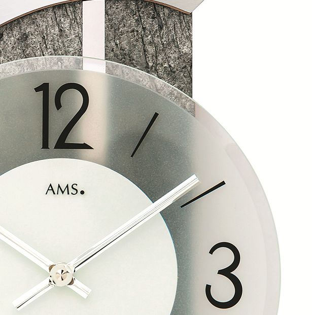 お洒落なデザインです！ AMS掛け時計 アームス壁掛け時計 AMS9548