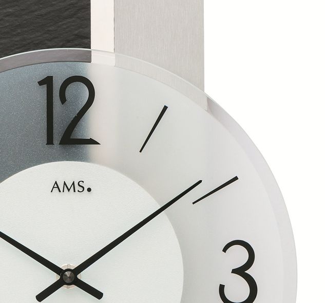 シンプルなデザインが魅力！ AMS壁掛け時計 アームス掛け時計