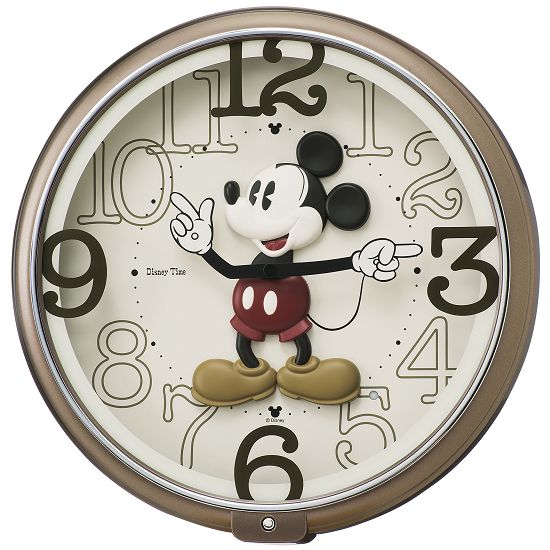 ミッキーマウスの楽しいクロック メロディー時計 ディズニータイム Fw576b セイコー Seiko掛け時計 時計 掛け時計 インテリア雑貨の通販店cecicela セシセラ