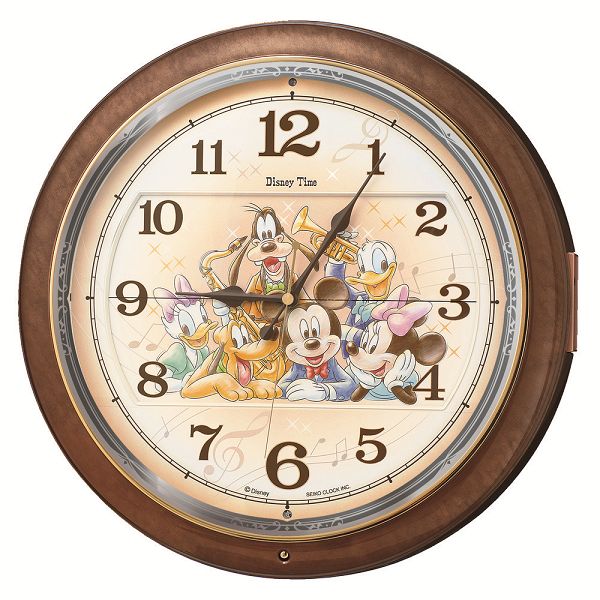 ミッキーマウスの楽しいクロック！からくり時計　ディズニータイム　FW587B　セイコー　SEIKO電波時計