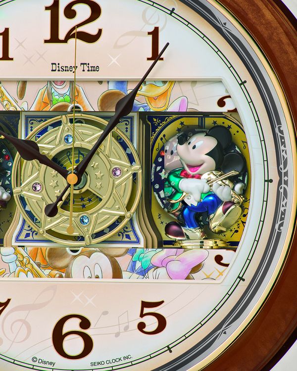 Disney ディズニー ミッキー ミニー からくり時計 ディズニータイム 