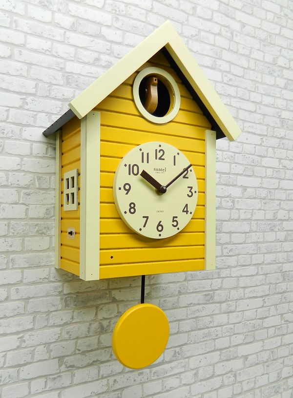 リズム木製カッコー掛け時計カッコーティンバー4MJ423SR06 プレート文字刻印可能 掛け時計、壁掛け時計