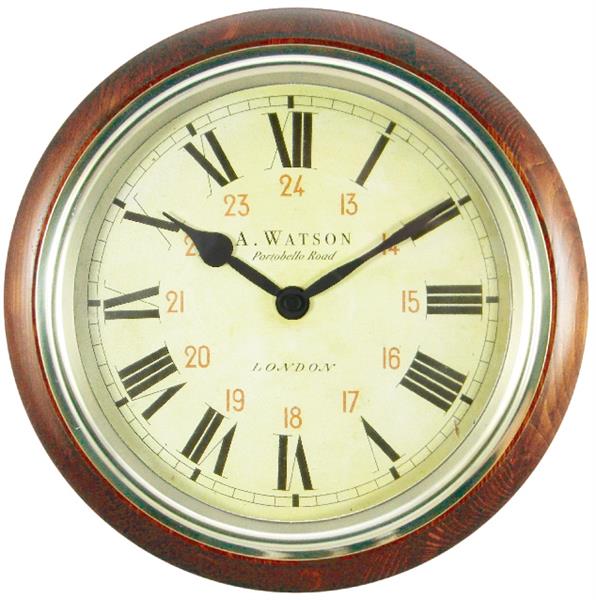 ロジャーラッセル RogerLascelles 掛け時計 CLASSIC WOODEN WALL CLOCK, WATSON DESIGN